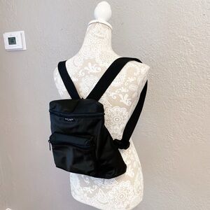 Vintage Kate Spade New York Black Nylon Backpack